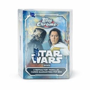 2025 Topps Chrome Star Wars Blaster Box Sealed NEW Refractors